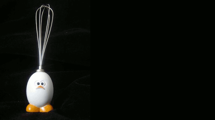 Does storytelling impact conversions? This white wisk with an egg with a face at the base. This whisk was purchased for $0.25 and resold for $30 all because of a made up story to describe the product